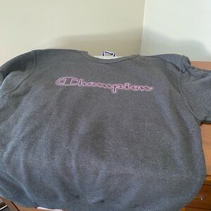 Champion Gray Sweatshirt womens Medium new with tags